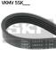 Ремень поликлиновый 5SK595 (Elastic) SKF VKMV 5SK595 (фото 1)