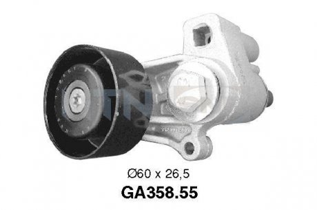 Натяжник ремня генератора Fiat Scudo 1.9TD 96-06 SNR NTN GA358.55 (фото 1)