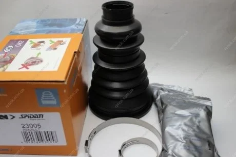 Ремонтний комплект пильника шарніра рівних кутових швидкостей, з елементами монтажу SPIDAN 23005