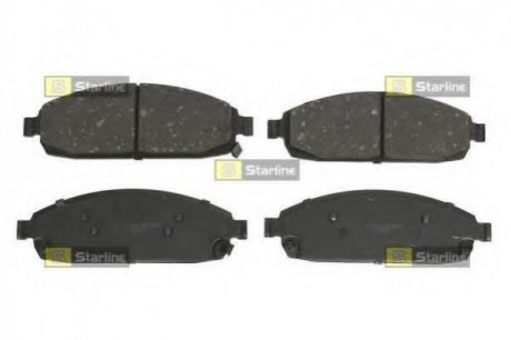 Гальмівні колодки дискові STARLINE BD S541