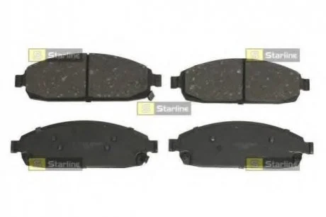 Гальмівні колодки дискові STARLINE BD S541