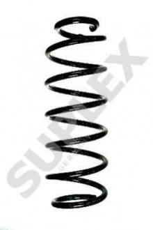 PEUGEOT Пружина передняя L=386mm 407 04- SUPLEX 24119