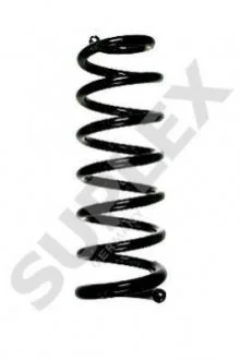PEUGEOT Пружина задняя L=321mm 407 2.0 04- SUPLEX 24122