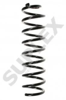 RENAULT Пружина задняя L=372mm Megane II 03- (синий/красный) SUPLEX 27191