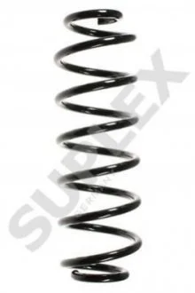 VW Пружина задняя L=350mm Bora Variant,Golf IV Variant,Skoda Octavia II Kombi,Roomster (зелен./серебр.) SUPLEX 31024