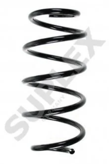 VW Пружина передняя L=315mm Golf V,VI,Touran, Audi A3,Skoda Octavia III (спорт.подв.) (серый/красн.) SUPLEX 39279