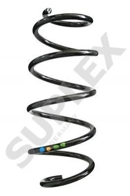 VW Пружина передняя L=351mm Audi A3 1.2 10-,Beetle,Golf V,VI,Skoda Octavia III SUPLEX 39318 (фото 1)