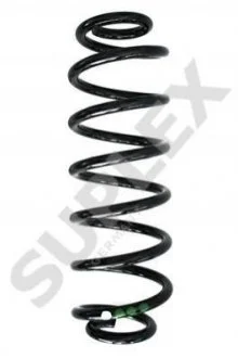 VW Пружина задняя L=370mm Touran 03- (зелен./белый) SUPLEX 39382