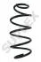VW Пружина передняя L=347mm Polo 14-,Skoda Fabia III 14- (бел./зелен.) SUPLEX 39505 (фото 1)