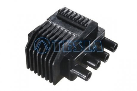 Катушка зажигания 4-х выводная Opel Astra,Corsa,Tigra,Vectra A,Vectra B 91-03, 1,2;1,4;1,6 Pin тип TESLA CL200