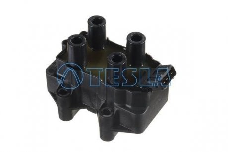 Катушка зажигания 4-х выводная Opel Astra F,G,Calibra, Omega B,Vectra A,B 95-00, 1,8;2,0 Pin тип TESLA CL207