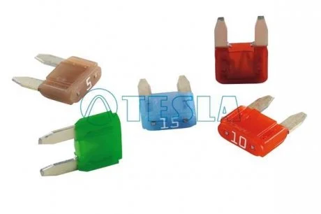 Предохранители MINI 25A TESLA FN 25A.50