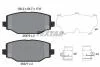 Комплект гальмівних колодок задн, CHRYSLER GRAND VOYAGER V, TOWN & COUNTRY, VOYAGER V DODGE GRAND, JOURNEY FIAT FREEMONT LANCIA VOYAGER VW ROUTAN 2.0D-4.0 06.07- TEXTAR 2537601 (фото 1)