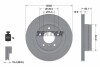 Диск гальмівний (задній) BMW 1 (E81/E87)/3 (E90/E91/E92) 05-13 (300x19.9) PRO TEXTAR 92133003 (фото 1)