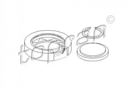 Сальник задньої вісі HP100 087 TOPRAN TOPRAN / HANS PRIES 100 087