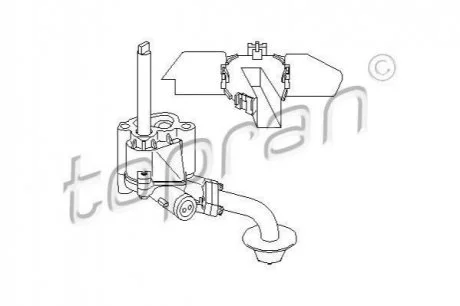 Масляний насос TOPRAN TOPRAN / HANS PRIES 100 257