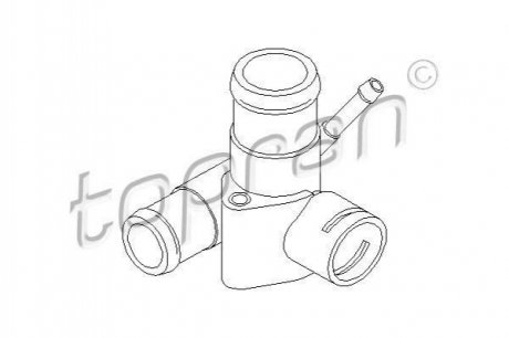 Адаптер системи охолодження HP100 315 TOPRAN TOPRAN / HANS PRIES 100 315