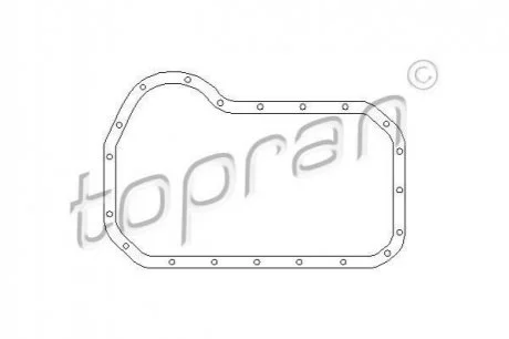 Прокладка масляного піддону HP100 816 TOPRAN TOPRAN / HANS PRIES 100 816