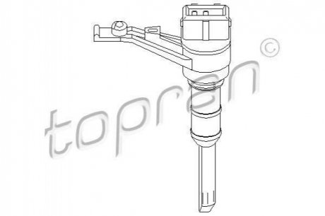 Датчик швидкості HP109 665 TOPRAN TOPRAN / HANS PRIES 109 665