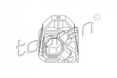 Монтажний елемент радіатора HP112 410 TOPRAN TOPRAN / HANS PRIES 112 410