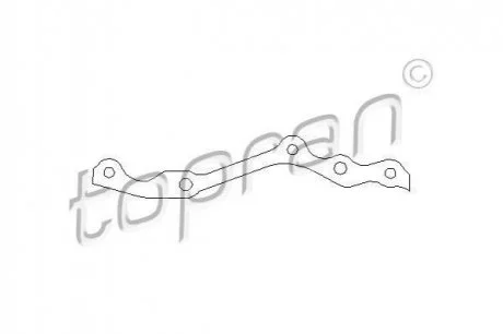 Прокладка кришки ГРМ TOPRAN TOPRAN / HANS PRIES 201 228