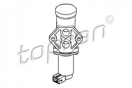 Регулятор холостого ходу HP205 636 TOPRAN TOPRAN / HANS PRIES 205 636