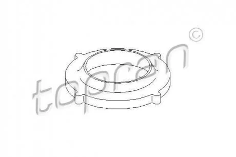 Прокладка пружини перед. Opel Astra/Corsa-C/Kadett-E/Meriva-A/Vectra-B 99- TOPRAN / HANS PRIES 206 042