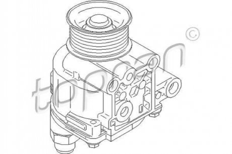 Вакуумний насос механічний HP304 136 TOPRAN TOPRAN / HANS PRIES 304 136