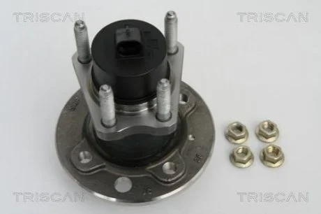Ступиця (підшипник) зад. Opel Astra F, G, Combo C, Vectra A, B, Lanos 1.6 (+ABS) (4 болта) TRISCAN 853024213