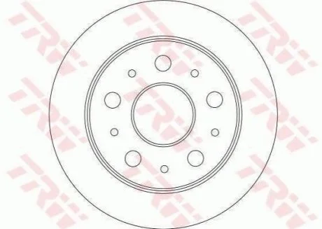 Гальмівний диск TRW DF4245