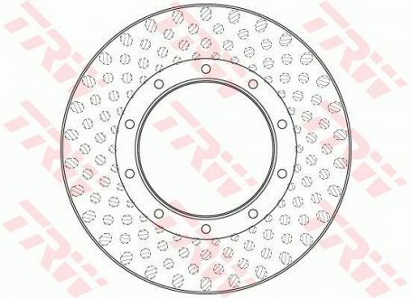 Гальмівний диск TRW DF5010S