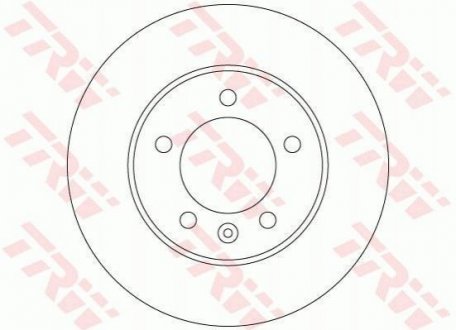 Тормозной диск TRW DF6179 (фото 1)