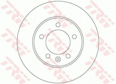 Тормозной диск TRW DF6179 (фото 1)