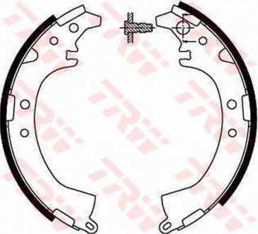 Комплект тормозных колодок TRW GS8672