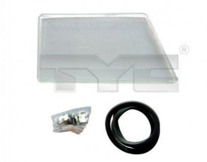 Скло фари TYC 20-5341-LA-1