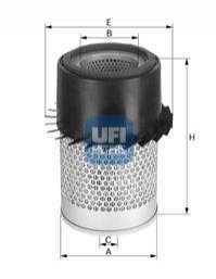 Воздушный фильтр UFI 27.282.00