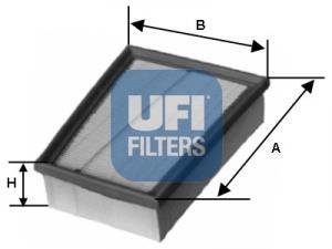 Воздушный фильтр UFI 30.390.00