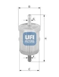 Топливный фильтр UFI 31.028.00