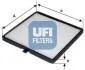 Фильтр, воздух во внутренном пространстве UFI 53.141.00 (фото 1)