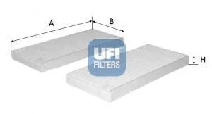 Фільтр, повітря у внутрішній простір UFI 53.228.00