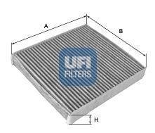 Фильтр, воздух во внутренном пространстве UFI 54.101.00 (фото 1)