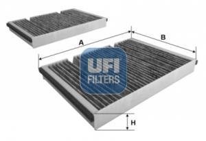 Фільтр, повітря у внутрішній простір UFI 54.294.00