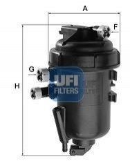 Паливний фільтр UFI 55.163.00