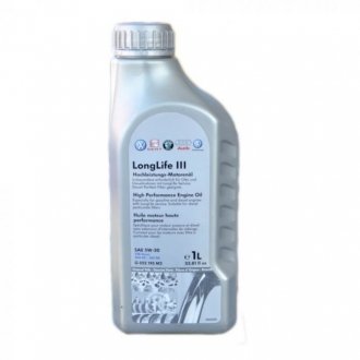 Масло моторное Longlife III 5W-30 (1 л) VAG G052195m2