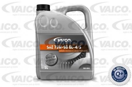 Масло трансмісійне 75W-90 GL-4/5 5L (MB 235.8 Man 3343 T YP S, 341 T YP E3 SCANIA STO 1: 0) VAICO V60-0041 (фото 1)