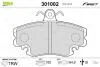 Комплект тормозных колодок, дисковый тормоз Valeo 301002 (фото 1)