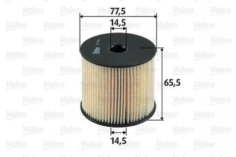 Фільтр паливний Fiat Scudo 2.0 HDI Valeo 587903