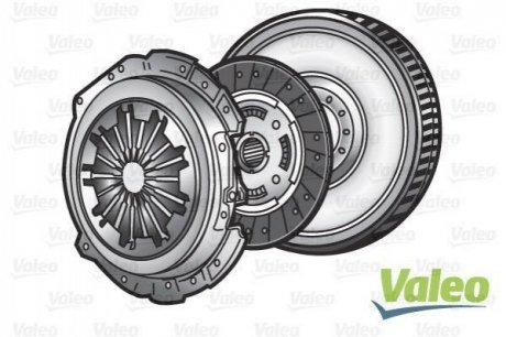 К-кт зчеплення з маховиком VAL835163 Valeo 835163