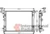 Радіатор охолодження HYUNDAI; KIA (вир-во) Van Wezel 82002180 (фото 2)