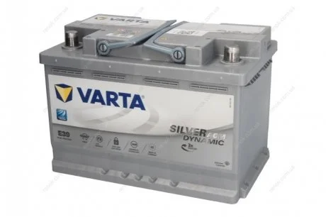 Акумулятор 70Ah P, 760A, 12V, 278x175x190, DYNAMIC AGM VARTA 570 901 076